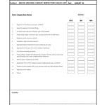 Electrical Equipment QC Inspection Checksheets | QA/QC Construction