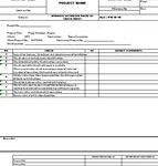 Piping Work QC Inspection Checksheets | QA/QC Construction