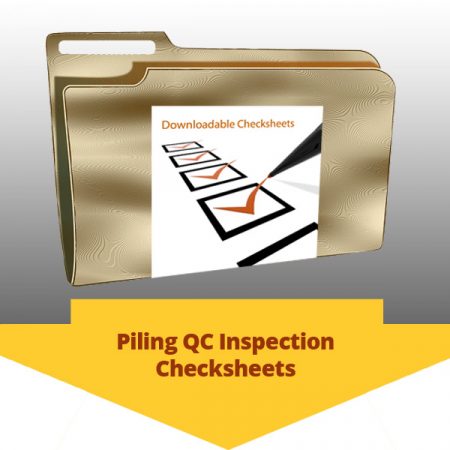 Piling QC Inspection Checksheets