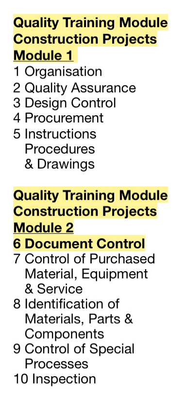 Construction Quality Management Training Course Qaqc Construction 2451